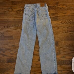 Levi's Ribcage Jeans (ankle length, 25 inch waist)